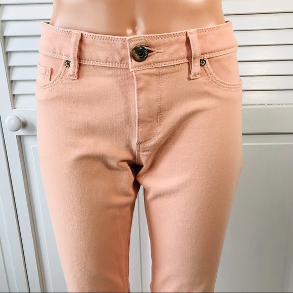 DL1961 Light Pink Angel Mid-Rise Skinny Ankle Jeans Size 29 - Picture 2 of 10